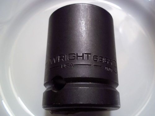 Wright USA 3/4&#034; - 3/4&#034; Impact Wrench 8 Point Socket  Free Ship!