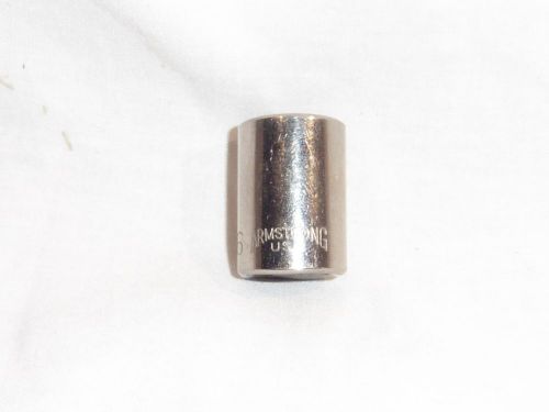 Armstrong tools, 11-114, 3/8&#034; drive 12 point standard socket 7/16&#034; for sale