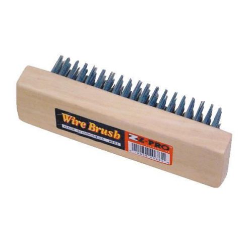 Block Handle Imported Wire Brush-6X16 ROW WIRE BRUSH
