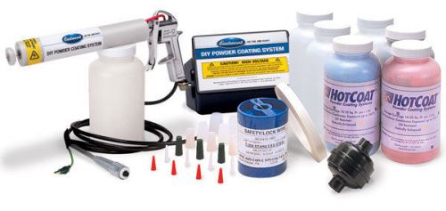 New eastwood hotcoat powder coating system deluxe kit for sale