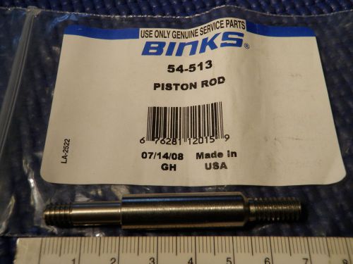 BINKS 54-513 Piston rod (lot of 2 piston)