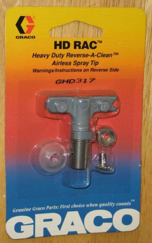 Graco ghd317 hd rac heavy duty reverse-a-clean airless spray tip for sale