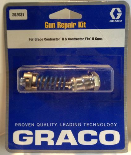 Graco gun repair kit | graco contractor ll &amp; contractor ftx ll guns | 287031 for sale