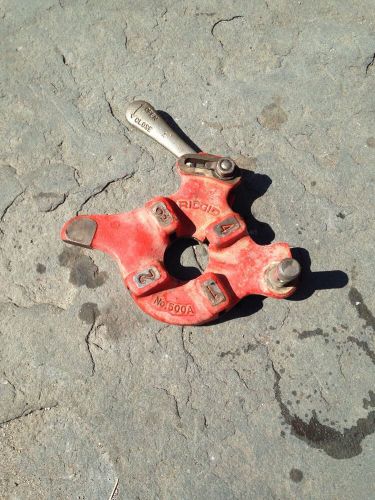Ridgid mono die head no. 500a **great shape!!** small size for sale