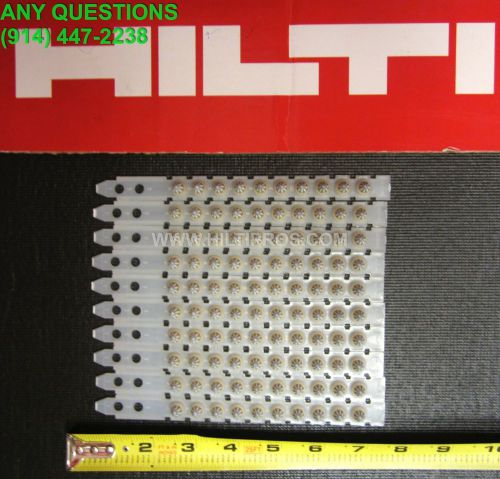 Hilti 100pc cartridge 6.8/11 m .27 cal white, brand new, fresh, fast shipping for sale