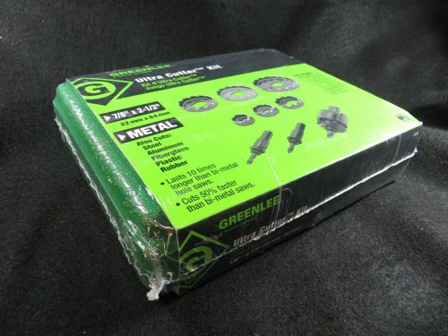 Greenlee 930 ultra cutter kit - 7/8&#034; through 2 1/2&#034; - brand new in case for sale
