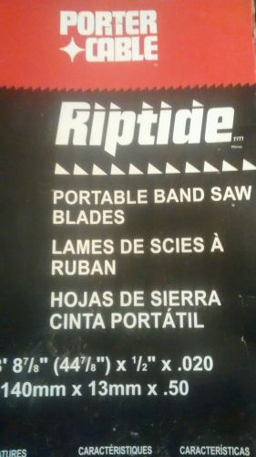 Portable band saw blades 44 blade bi metal band by RIPETIDE