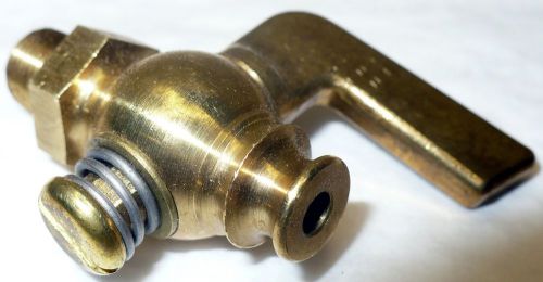 1/8&#034; npt brass drain petcock valve pet cock for sale