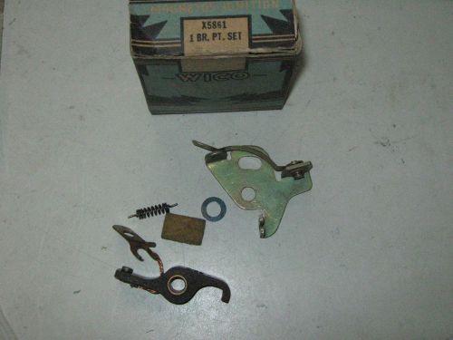 Genuine wico gas engine ignition contact point set x5861 new old stock for sale