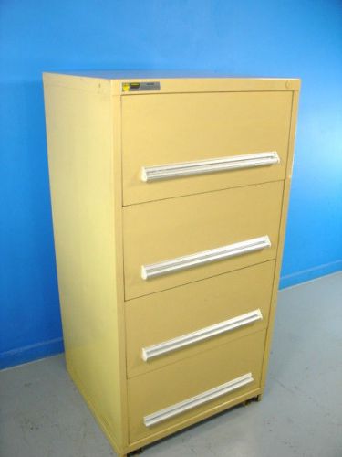 Clean good stanley vidmar lista 4 drawer cabinet for sale