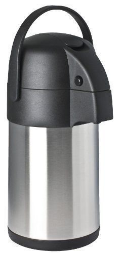 NEW Focus Foodservice 908822LV Stainless Steel Vacuum Insulated Lever Airpot  2.
