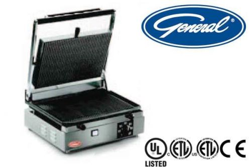 GENERAL COMMERCIAL PANINI GRILL RIBBED PLATES 15&#034;,120/220V 2100W MODEL GPG15R