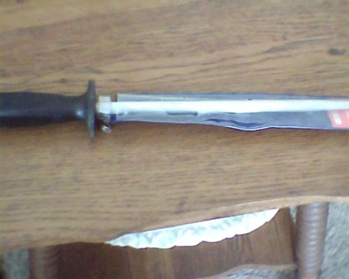 F. Dick Standard, Regular Cut Stainless  &#034;Steel&#034; sharpening rod