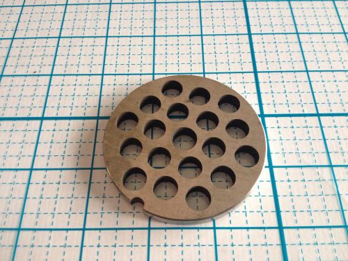 NEW KASCO MEAT GRINDING PLATE PLATES - 1/4&#034; HOLES