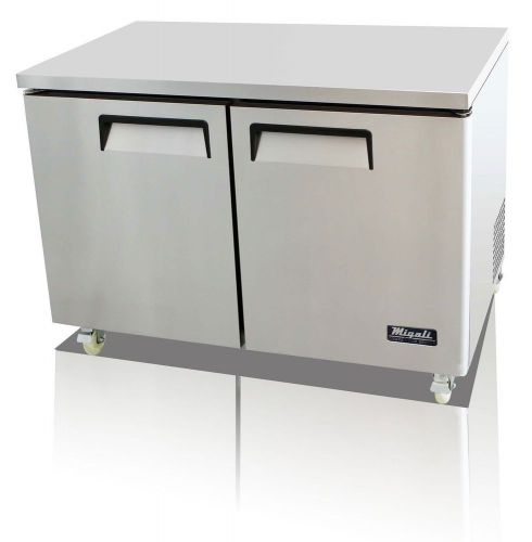 Migali 2 door 60&#034; under counter freezer - c-u60f !! free shipping !!! for sale