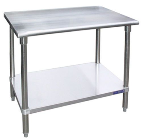 Stainless steel 14&#034; x 60&#034; work table with undershelf sg1460 for sale