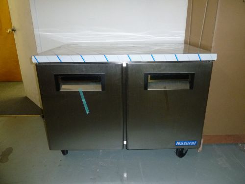 Natural Cooler NCCF48-2 - 48&#034; Undercounter Freezer - 24 Month Warranty