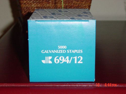 JK# 694/12 1/2&#034; for  #STCR5019-3/8&#034; &amp; Jk  Rapid 31HD &amp; Salco hand staplers