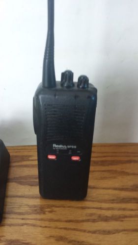 Motorola radius sp50 2 channel vhf radio w/slow charger for sale