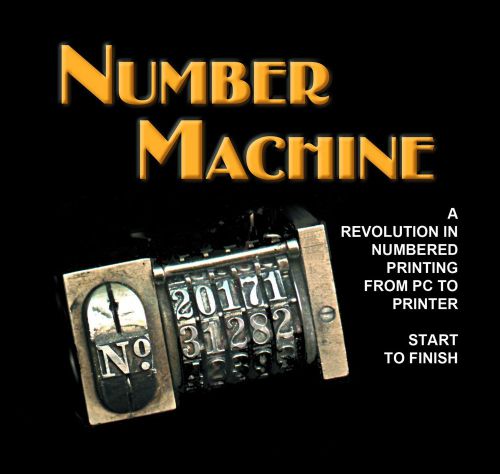 Number Machine - Print Shop Numbering Software - CD Version