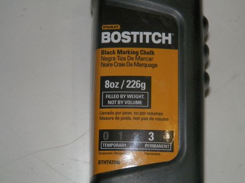 Bostitch 8 oz Black Chalk Item#409642 Model#BTHT47240 UPC#076174472400
