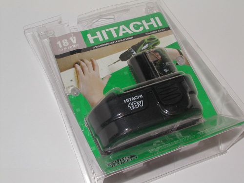 HITACHI RECHARGEABLE NI-CD BATTERY 324-365 18V  NEW !!