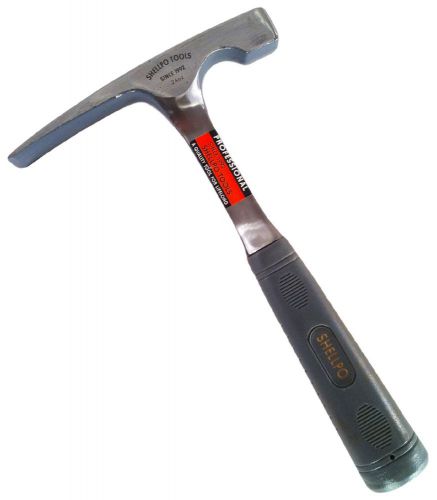 24 oz Genuine All Steel Drop Forged Brick Hammer Professional F43 SHELLPO TOOLS