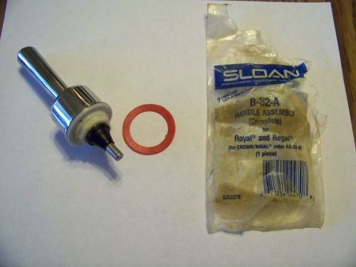 New sloan handle assembly, b-32-a part # 5302279 for sale