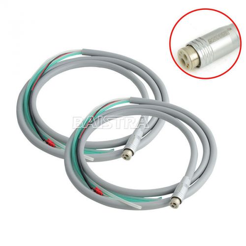 2 Pcs Dental Pro AZDENT Silicone 6 Holes Tubing tube for Fiber Optic Handpiece