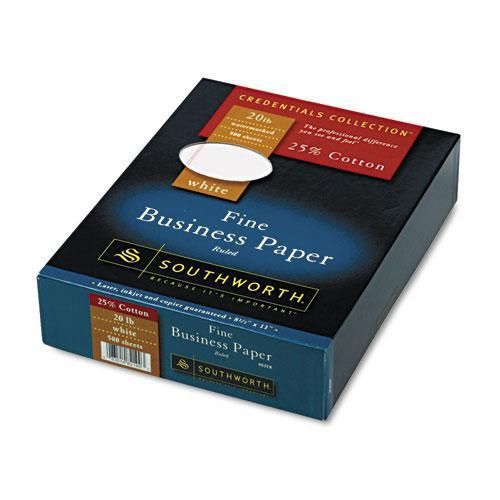 New southworth 403cr 25% cotton business paper,white w/red rules 20 lb, wove, for sale