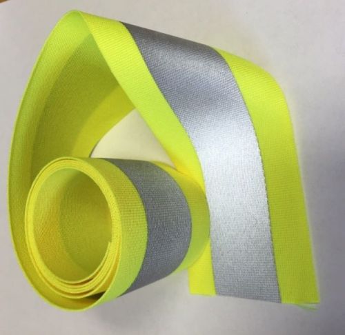 2&#034; Yellow SAFETY Trim With Reflective