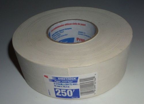 Sheetrock Brand USG 2-1/16&#039; x 250&#039; White Professional Paper Joint Drywall Tape