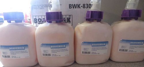 Lot Of 4 BoardWalk Anti-Bacterial Foam Hand Soap Refills Pink #BWK-8300