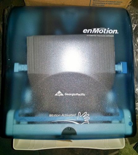 Enmotion® wall mount automated touchless towel dispenser, splash blue for sale