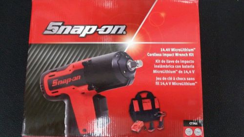 Snap-on cordless impact wrench kit ct761 for sale