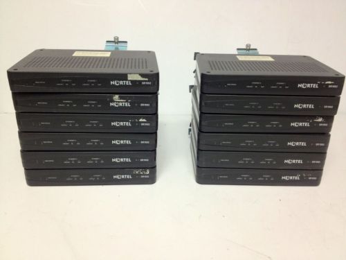 Lot Of 12 Nortel SR1002 1 Port T1 W/VPN AC Chassis Secure Routers For Parts