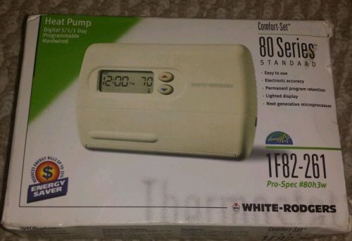 White rodgers heat pump thermostat