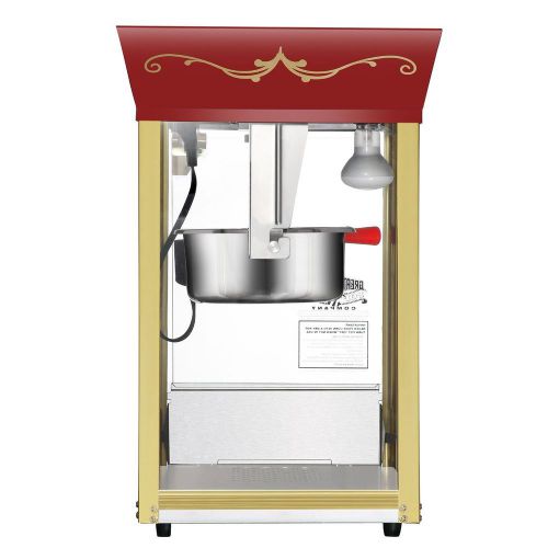 Commercial popcorn machine popcorn maker 8oz great northern red movie popper new for sale