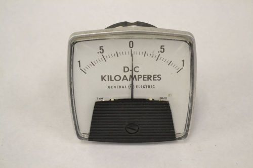 General electric ge d0-91 dc 1-1a amp kiloamperes panel meter b313348 for sale