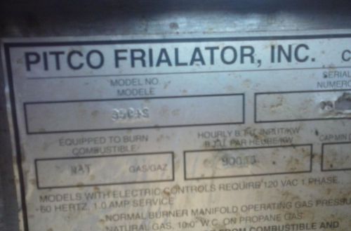 Pitco Frialator 35C4S Deep Fryer