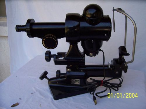 Bausch &amp; Lomb Keratometer Cat No. 71-21-35 very good too  Excellent Condition