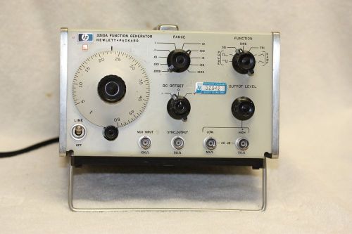 HP 3310A FUNCTION GENERATOR  WORKS GOOD