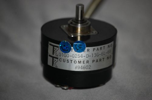 Used J&amp;L 94602 Trump Ross Rotary Encoder P/N 0100/254-D13G-6L6, S/N Unknown.