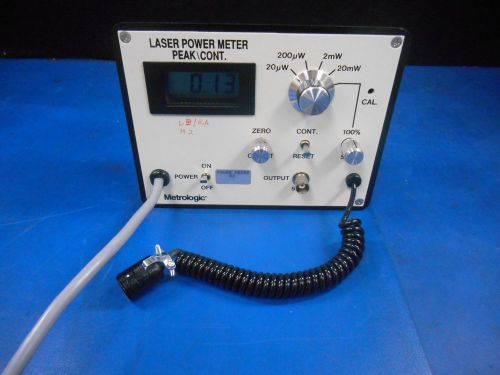 Metrologic laser power meter mdl45-545 8997510021 for sale
