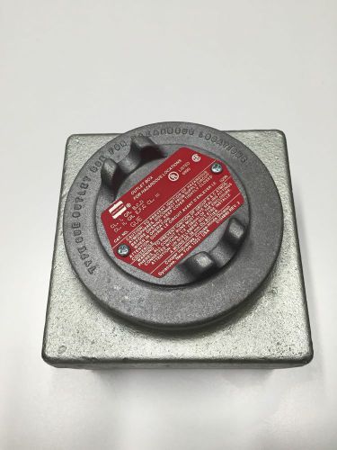 New crouse-hinds gue explosion proof outlet box for sale