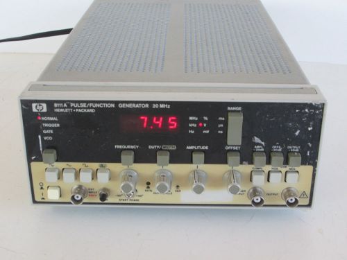HP 8111A Pulse Function Generator 20 MHz #2