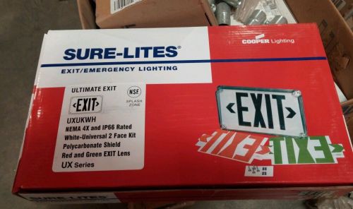 Sure-Lites UXUKWH EXIT/EMERGENCY LIGHTING