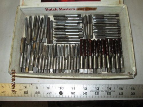 MACHINIST TOOLS LATHE MILL Machinist Lot of Threading Taps for Tapping Thread p