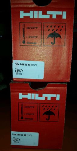 2 boxes of Pins for hilti gx120