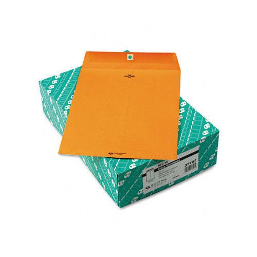 Quality Park Products Clasp Envelope, 10 x 13, 32lb, Light Brown, 100/box